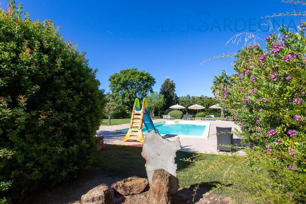 Villa Paradiso With Swimming Pool Large Garden And Tennis Court 阿尔盖罗