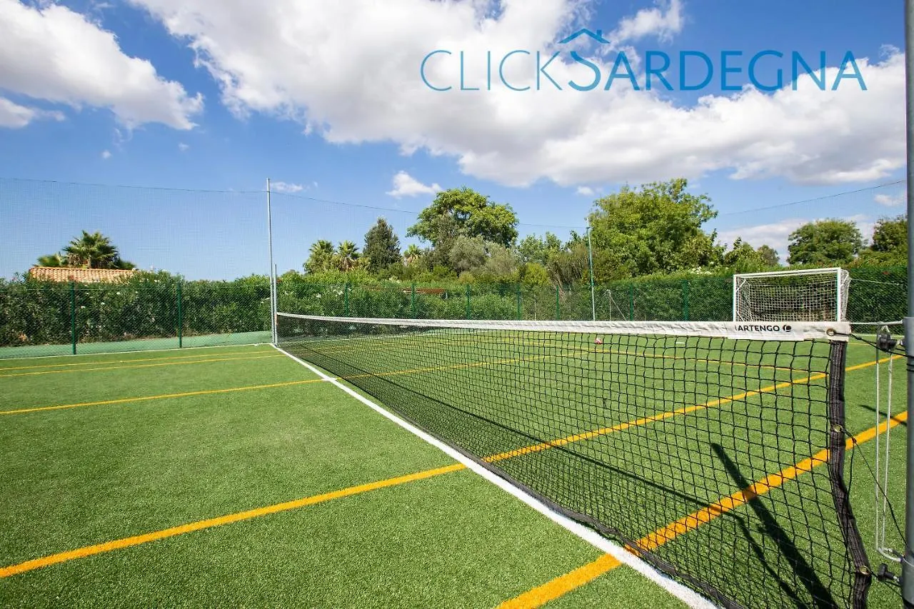 Villa Paradiso With Swimming Pool Large Garden And Tennis Court 阿尔盖罗